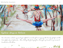 Tablet Screenshot of michelleausten.ca